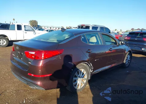 2015 Kia Optima Lx из США, поврежденный, VIN 5XXGM4A79FG451795